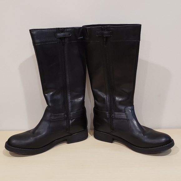 Geox "Sofia" Girls Italian Leather Winer Boots - sz 5 US - Picture 3 of 9